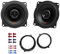 JBL Stage2 524 Auto Lautsprecher Boxen 420 Watt 13 cm 2 Wege Koax kompatibel mit Audi A4 Avant (B5) 1994-2001 Türen Front