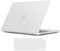 TECOOL Funda para MacBook Pro 14 Pulgadas M4 M3 M2 M1 Pro/MAX 2021-2025 (A3401 A3185 A3112 A2992 A2918 A2779 A2442), Carcasa de Plástico Ultrafina y Cubierta del Teclado UE, Esmerilado Transparente