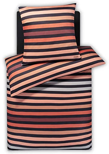 JOOP! Mako-Satin-Bettwäsche-Garnitur Tone Farbe Copper Größe 240x220+2x80x80