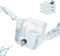 Relaxdays Faltbarer Wasserkanister 4er Set, 5 l, Faltkanister mit Hahn, BPA-frei, geschmacksneutral, transparent/schwarz