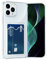 AKABEILA Case for iPhone 11 Pro Max Clear Slim Phone Case Soft TPU Wallet Case Bag Cover with Card Slot Holder Shockproof 6.5