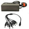 Sentry 12V 8A PSU Power Supply Unit Adapter AC/DC UK 3-Pin mains 240v AC to 12v DC for CCTV Cameras Monitors DVRs Lightings (8 Way Splitter)
