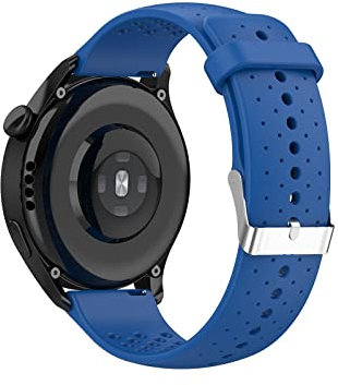 KAREN66 Armband Kompatibel mit Polar Vantage V3 Wechselarmbänder 22mm Ersatzarmband Sport Silikon Wechselarmband für Vantage V3 Uhrenarmband (Blau)