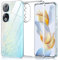 LeYi Cover per Honor 90 5G, Custodia Trasparente Antiurto Sottile Morbida in Silicone TPU Bumper Originale Slim Crystal Clear Protettiva Case per Honor 90