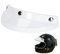 Windproof 3 Snap Button Visor Shield Universal Flip Up Down Open Face Helmet Wind Shield Durable Motorcycles Helmet Visors