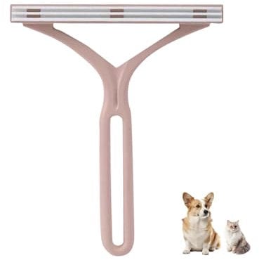 Lint Remover, Reusable, Pet Hair Remover, Carpet Scraper, Clothes Brush For Pet Hair, Carpet Rake, Carpet Brush, Carpet Scraper Tool, for carpets, clothes, sofas (pink)