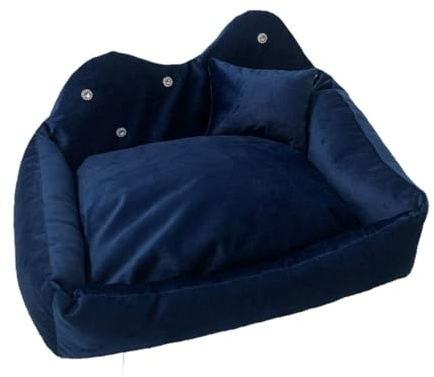 GO GIFT Haustierbett L Granat 52 x 1 x 42 cm