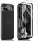 Xunzii Protector de Pantalla para Google Pixel 8A y Protector Lente Cámara [2+2 Piezas], Alta Sensibilidad Resistente a Arañazos Cristal Templado Vidrio Templado, Dureza 9H