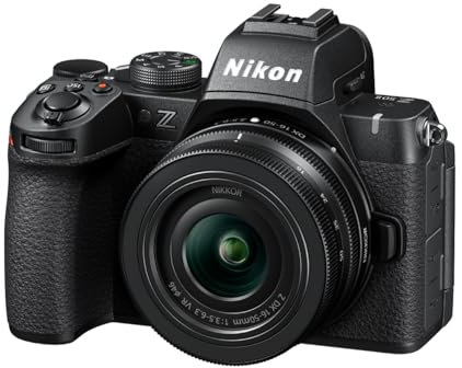 Nikon Z50II and 16-50mm Kit (Bluetooth, Wi-Fi)- Digital Camera - Black