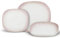 Villa Altachiara Set Piatti 6 Persone, Servizio Piatti 18 Pezzi, In New Bone China, Piatti Piani 25 Cm + Piatti Fondi 29 Cm + Piatti Frutta 22 Cm, Adatti A Microonde E Lavastoviglie, Linea: Primavera