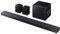 Samsung Soundbar HW-QS750F/ZF Serie QS, 10 Speaker, Wireless, Convertible, Dolby 5.1ch, Audio a 5.1.3 Canali, DTS Virtual:X, Surround Sound Expansion, Q-Simphony,Titan Black, 2025, 5.1.2 CANALI