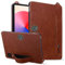 Tablet PC Case Funda de Cuero TPU Compatible con OnePlus Pad 2023/OPPO Pad 2, a Prueba de Golpes, con Correa de Mano y Soporte. Tablet contraportada(Brown)