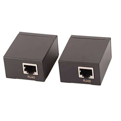 Trasmettitore e Ricevitore VGA Wireless, Ricevitore Trasmettitore VGA Extender 60M RJ45 del Extender con per Cavo Ethernet Cat -5/6