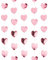 Oblique Unique® Herz Girlande Deckenhänger Banner mit Herzen Deko für JGA Junggesellinnenabschied Hen Party Hochzeit Valentinstag Geburtstag Party - Farbe wählbar (Roségold)