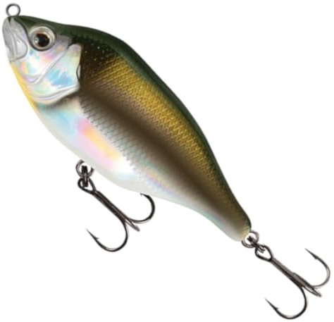 Fox Rage Hitcher Jerk & Twitch UV 80mm 20g lipless Sinking Jerkbait, Farbe:Real Shiner