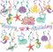 Unterwasserwelt Geburtstagsdeko Meerestiere Deko 14 Stück Spiralen Happy Birthday Banner Seepferdchen Deko Unterwasser Party Kinder Geburtstag Deko Junge