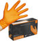 Guantes de Nitrilo DIAMANTADOS GRIP Super resistentes Reutilizables NARANJAS, pack de 50. Tallas a elegir (S, M, L, XL, XXL) (M (8))