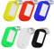 24 Porte Clef Etiquette, Porte-Clés en Plastique 6 Couleurs, Porte clés couleur étiquette Inscriptibles pour clés de maison, étiquettes à bagages, de Nom D'animal de Compagnie Étiquettes