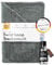 Chemicalworkz® Shark Towel Trockentuch 1400 GSM grau 60x40cm - saugstarkes Fast Dry Microfasertuch extra groß Autopflege | Fusselfrei, Streifen- & schlierenfreies Trocknen | Auto, Motorrad & Dusche