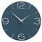 CalleaDesign - Smile Wanduhr, 30 cm, handgefertigt in Italien, wanduhr modern und elegant, wanduhr ohne tickgeräusche, Wanduhr lautlos [Octanium und Sand].