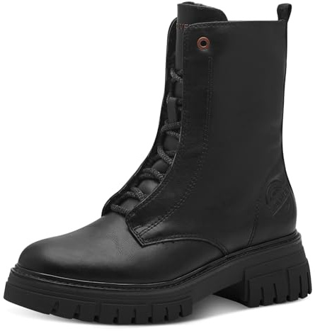 s.Oliver Damen Winterstiefeletten zum Schnüren Gefüttert Vegan