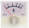 Analogico Corrente Pannello Meter per 0-20A Amperometro Quadrato Corrente Test Tipo Meccanico per Pannello Meter Amp Voltmetro 12v Marine