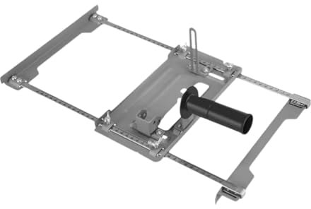 Generic Circular Saw Guide Guide Rail Adjustable Angle Grinder Accessories Cutting Machine Bracket Base Hand Cutter Drill Press Table, 0 to 36cm