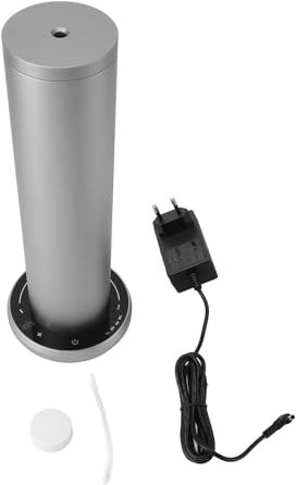 Intelligenter Kaltluft-Aromadiffusor 120 Ml, APP-Touch-Steuerung, Fortschrittliche Zerstäubungstechnologie, Aluminiummaterial, Steuerung, Sturzsicher (EU-Stecker)