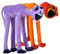 Kouipoie Smiling Plüschtiere Süße Cat und Dog Kuscheltiere für Kinder und Erwachsene, Perfekte Spielzeug Geschenke für Kinder Jungen ab 5 6 7 8 9+ Jungen und Mädchen, (2PCS)