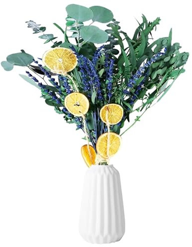 Dusche Eukalyptus | Echter Eukalyptus und Lavendel für Dusche | Aromatische Dusche Getrocknete Pflanze Bundle Echt, Hängbar, Duft für Wanne, Duschraum, Badezimmer