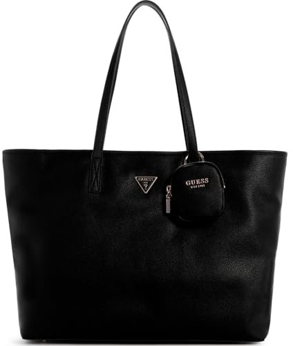GUESS Power Play Large Tech Tote Black
