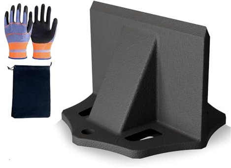 Junterone Wood Splitter,Portable Kindling Log Splitting Tool with Wedge, Manual Log Splitter Firewood Cutter S