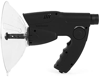 Microphone Parabolique, Monoculaire 8X avec Dispositif D'écoute Bionique pour L'observation des Oiseaux en Plein Air