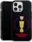 Silikon Hülle kompatibel mit Apple iPhone 13 Pro Case schwarz Handyhülle VfB Stuttgart Pokal Offizielles Lizenzprodukt
