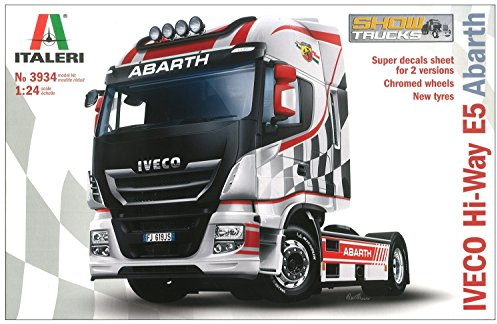 Italeri 3934 Iveco Hi-Way E5 Abarth Model Kit camion show trucks plastica Scala 1:24