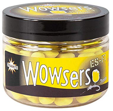 Dynamite Wowsers Hig Vis Wafters Hookbait Yellow F1 Sweet 5mm 45g Karpfenköder