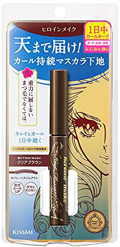 Heroine Make Curl Keep Mascara Base WP - 02 Clear Brown