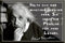 schilderkreis24 – Lustiger Albert Einstein Spruch Zitat “Halte Dich von negativen Menschen fern..“ Magnet Deko Kühlschrankmagnet Küche Geschenkidee Geburtstag Weihnachten 9x6 cm