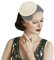 Fascinator Hüte 20er 50er Jahre Hut Haar Clip Accessoire Haarreif Kopfbedeckung mit Schleier Cocktail Tea Party Hochzeit Kirche Haarschmuck Kopfschmuck für Mädchen und Frauen