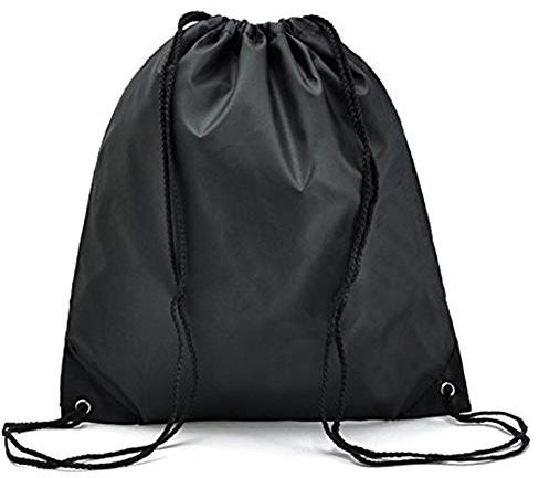 Sac à dos imperméable Oxford avec cordon de serrage sac de sport Rangement Voyage sac de natation portable décontracté sac à dos de plage imperméable sac à dos de chaussures de danse 34 x 39 cm