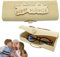 Ernestine,Einzigartiges Oma Brillenetui aus Holz,Geschenk zum Großmütter,personalisierbares Geschenk für modische Frauen,Brillenetui mit Verschluss, holz, One size