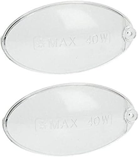 Jpshop Par de lámparas de techo para campana adaptable Faber 100 x 54 mm difusores luz