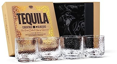 GLASSIQUE CADEAU Tequila Cocktailgläser | 4er Set | 284 ml