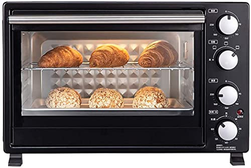 Oven With Convection，35 Litre 1500 W Electric Oven Small Household Baking Oven 60Min Timing Convection Countertop Toaster Oven Useful