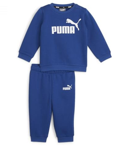 PUMA Unisex Kinder Minicats Ess Crew Jogger Fl Track Suit, Cobalt Glaze, 92 EU