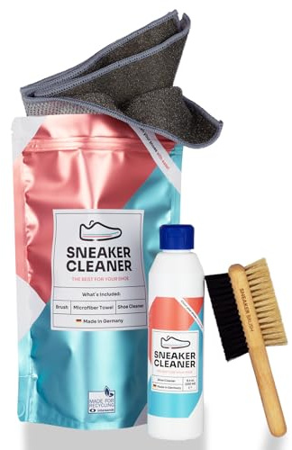 Premium Sneaker Reiniger Weiß 2.0 - Bleacht weiße Sneaker & Farbauffrischung - Schuhreiniger Made in Germany - FSC zertifiziert - Shoe Cleaner 100% umweltbewusst