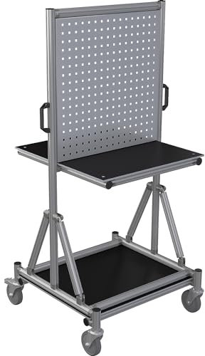 kaiserkraft | Alu-Profil Werkzeugmobil | LxBxH 724 x 700 x 1600 mm