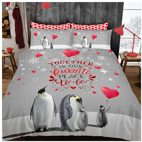 Christmas Duvet Covers Single - Xmas Bedding Sets