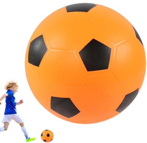kanit Pallone da Calcio Indoor Morbido, Palla Che Rimbalza Silenziosa, Allenamento di Calcio in Casa, Allenamento Senza Rumor, Calcio Silenzioso, Giocattolo Sportivo Silenzioso
