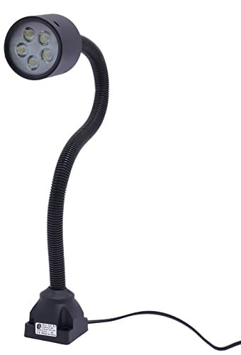 Flexibles Schwanenhals Licht, CNC-Maschinenlampe 5W LED Werkzeug Drehmaschine Lampe für Handwerk, CNC, Werkbank